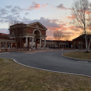 clouds over the Main Building