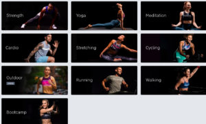 Screen Shot 2020-03-19 at 5.24.29 PM screenshot of the Peloton Website