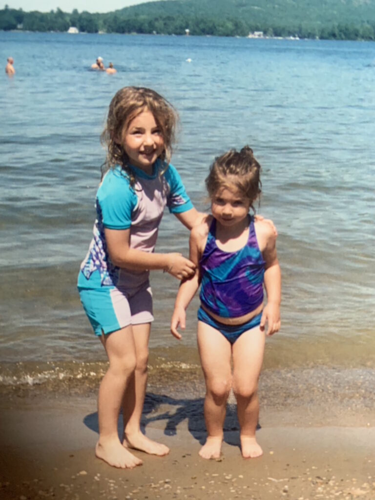 little daughters at the beach little daughters at the beach