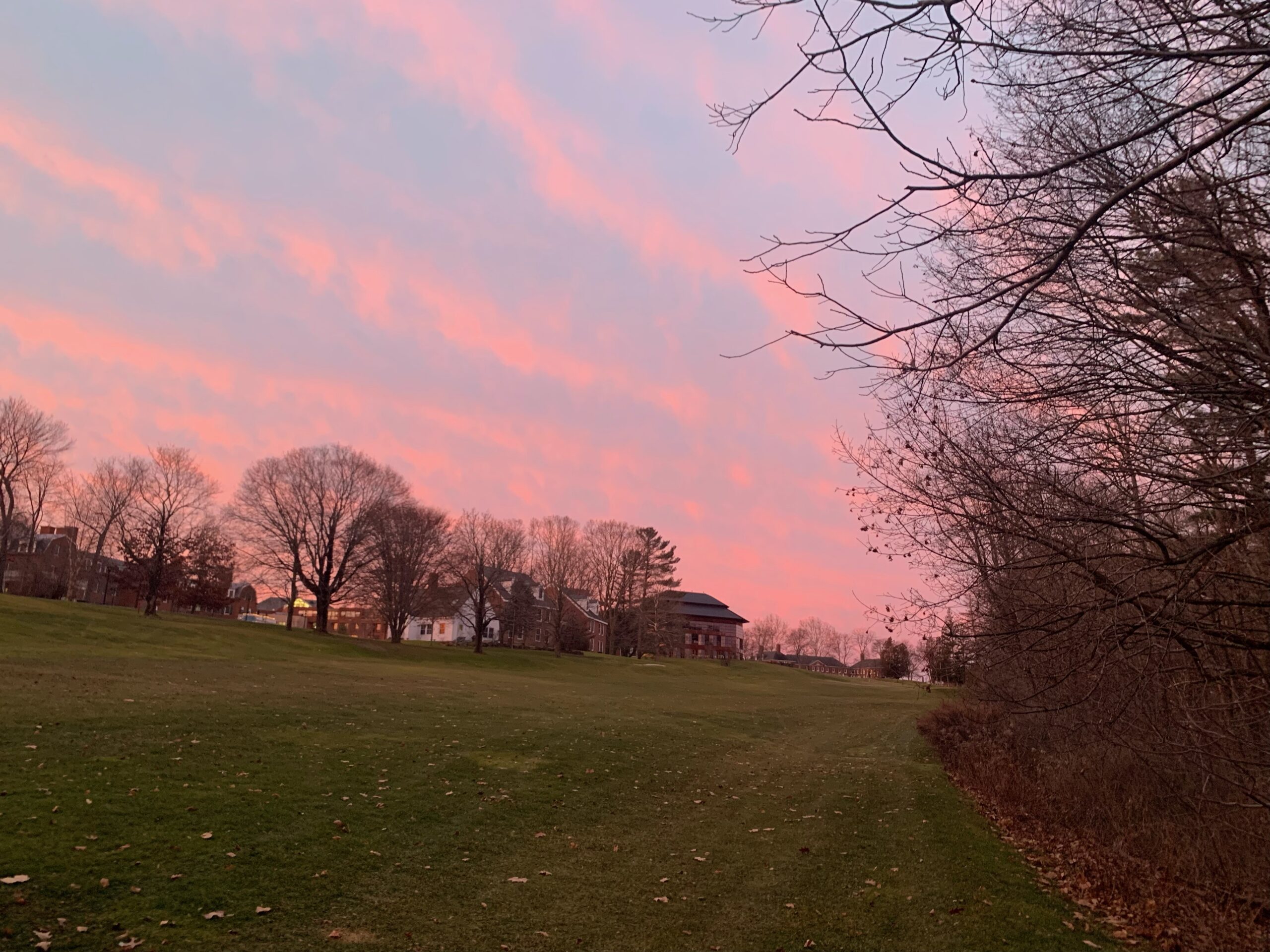 sunset at Hotchkiss