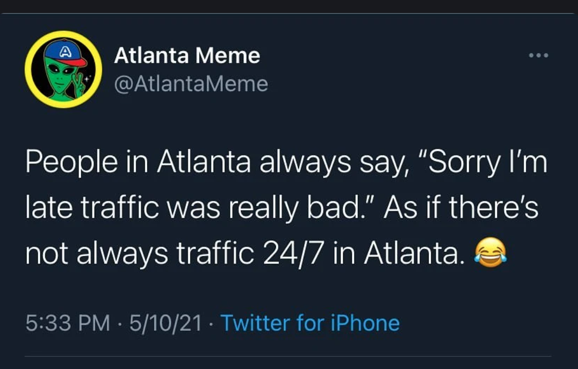 traffic in Atlanta