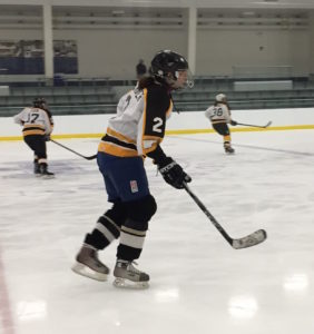 Carita playing for the Salisbury Stingers