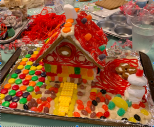 the gingerbread house I made